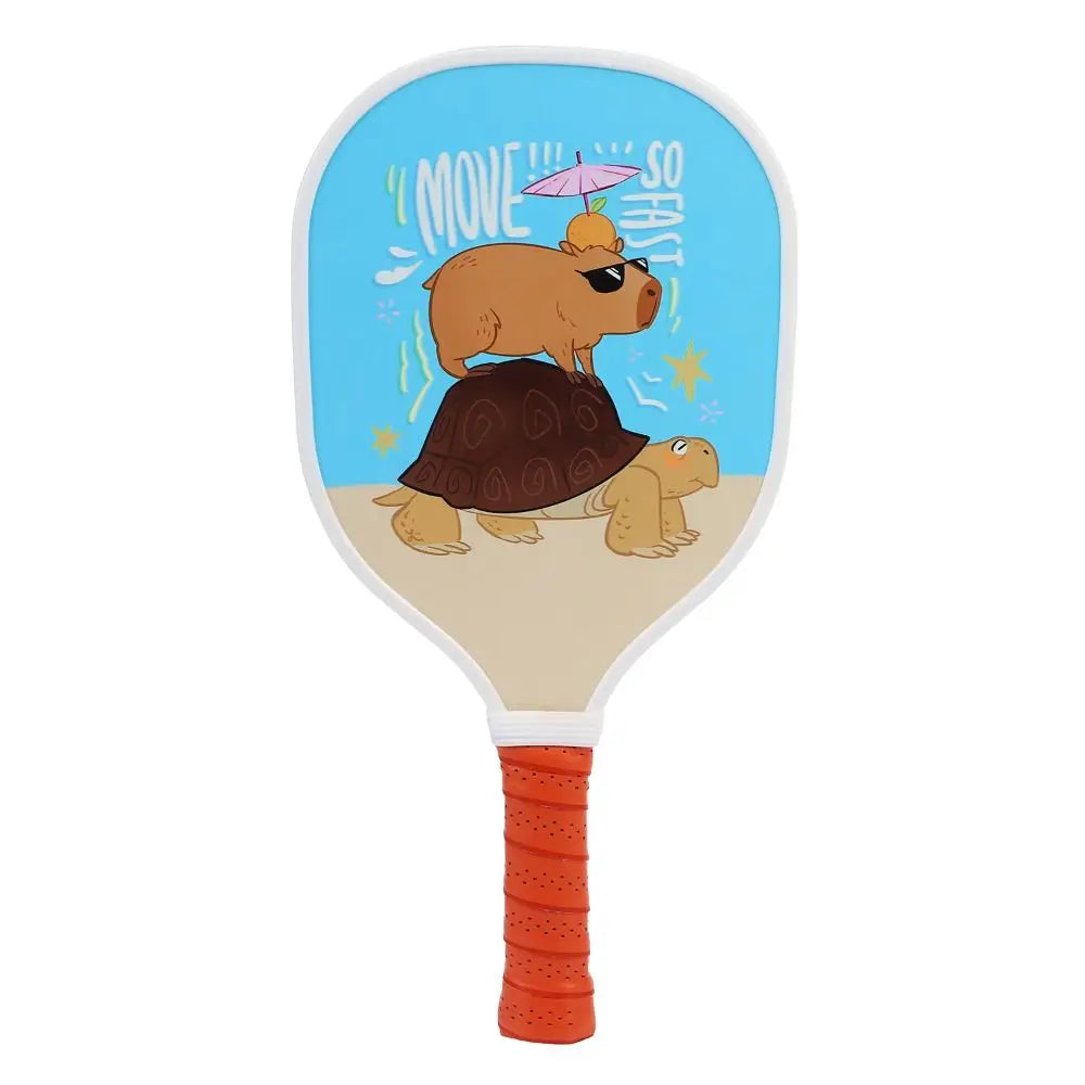 Wooden Pickleball Paddles Non-Slip Colorful Pickle Ball Racket Beginner Lightweight Pickleball Training Equipment Outdoor Sports