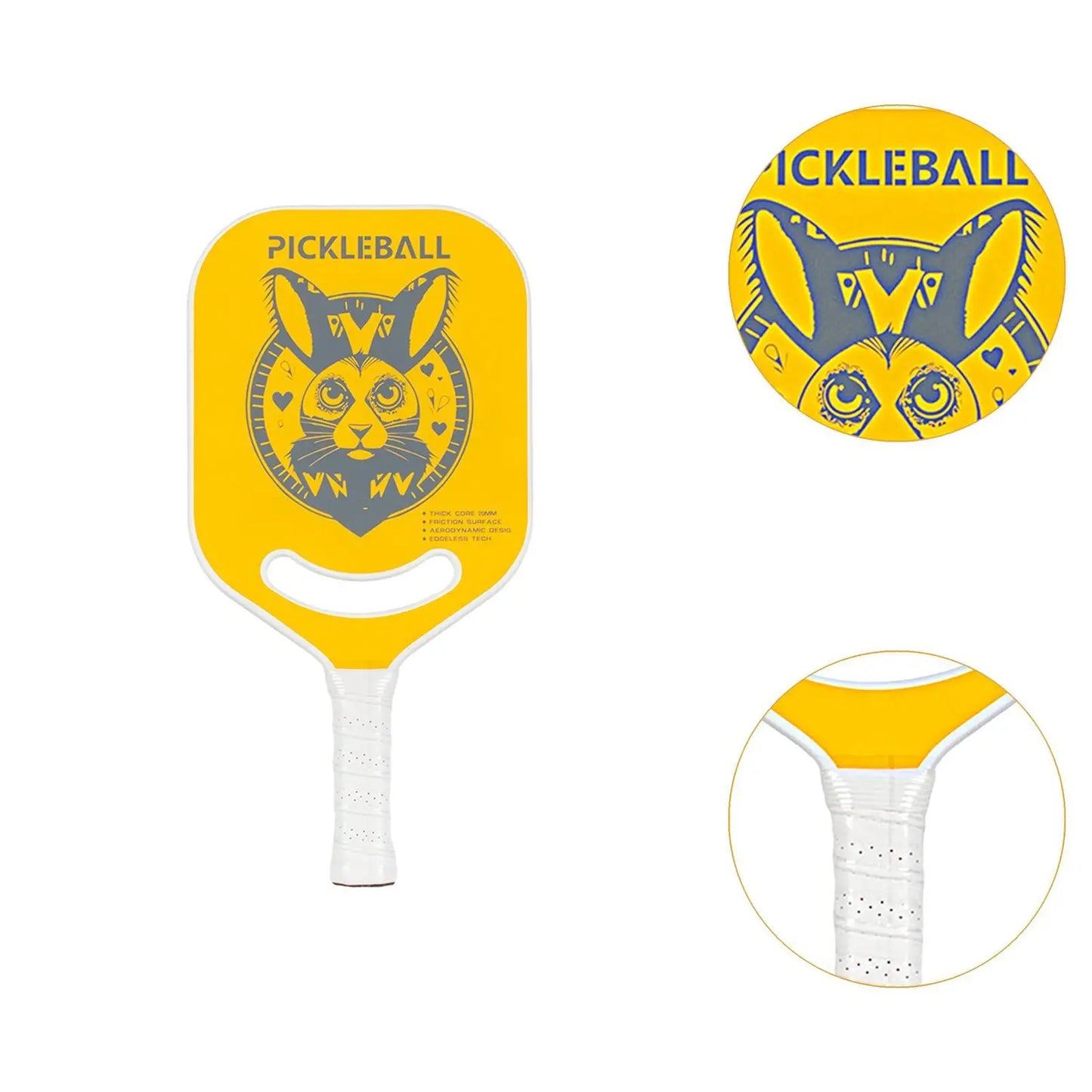 Carbon Fiber Pickleball Paddle Honeycomb Core for Balance Men Women Advanced